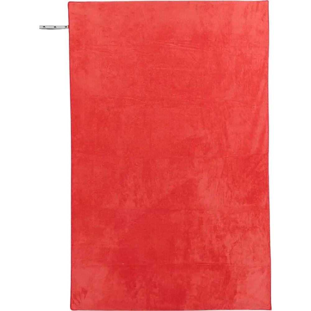 U051 toalha de microfibra vermelho