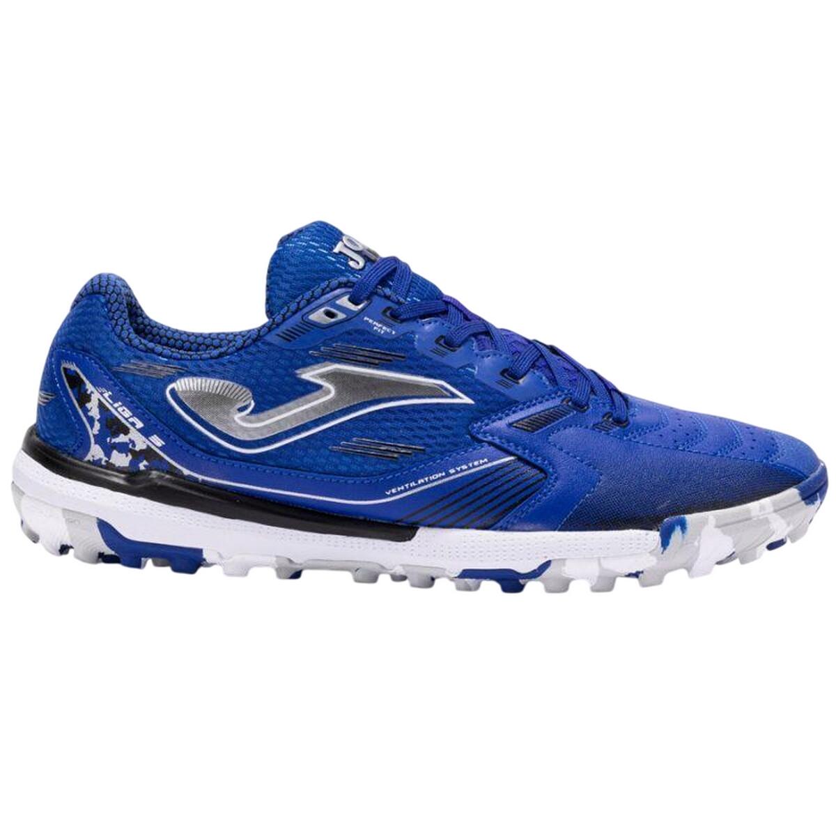 Scarpe Da Calcio Per Interni Uomo Joma Liga 5 Blu 3/5