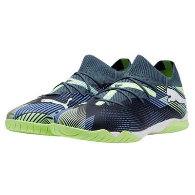 Heren future 7 match it voetbalschoenen (marineblauw/groen)