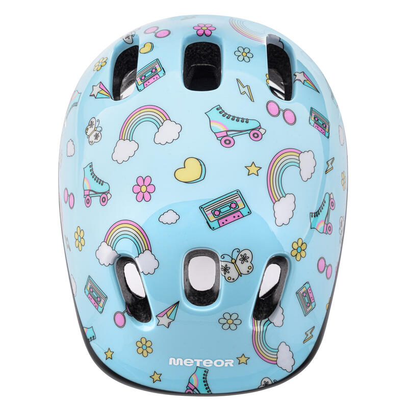 Casque Vélo Enfant Intégral BMX - Taille Ajustable 43-54 Cm, Avec Mentonnière Amovible | Anti-choc, Aéré, Pour Skate, Roller, Ski