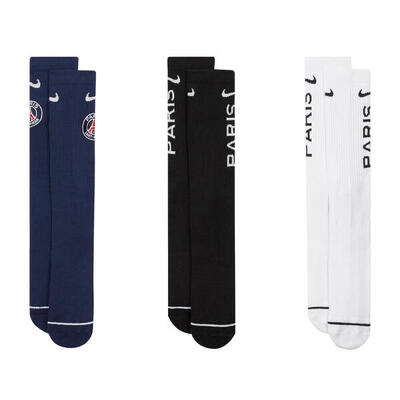 Calzini Paris Saint Germain FC Adulto Unisex Misura Confezione 3 Nike Blu