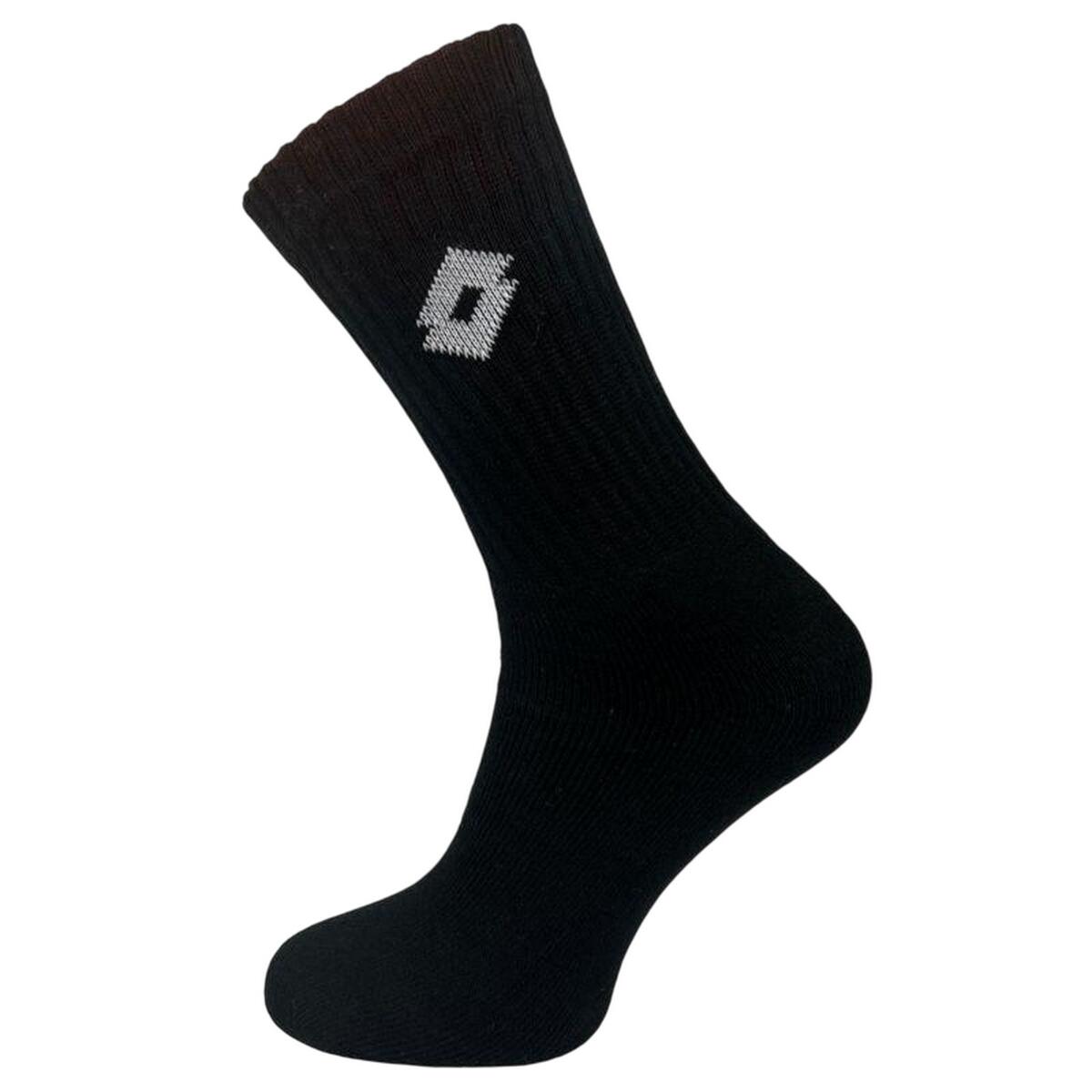 Calzini Uomo Misura Confezione 3 Lotto Nero Grigio 4/4