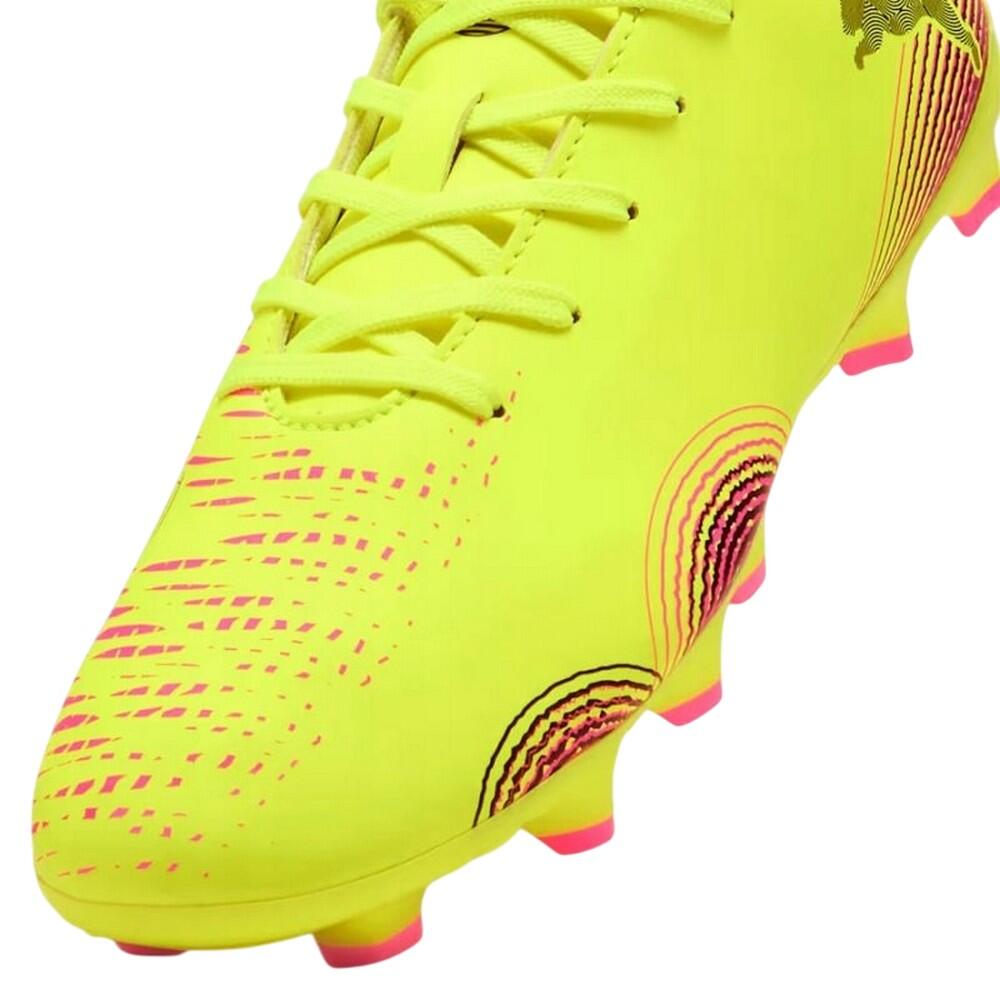 Botas de Fútbol para Suelo Firme Future 8 Play para Niños/Niñas Amarillo 4/4