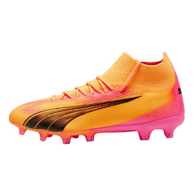 Heren ultra pro stevige grond voetbalschoenen (oranje)
