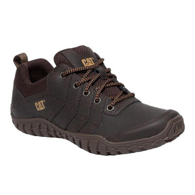 Heren instruct suede trainers (koffie)