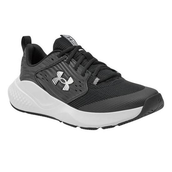 Zapatillas Deportivas de Cuero Charged Commit 4 para Hombre Negro