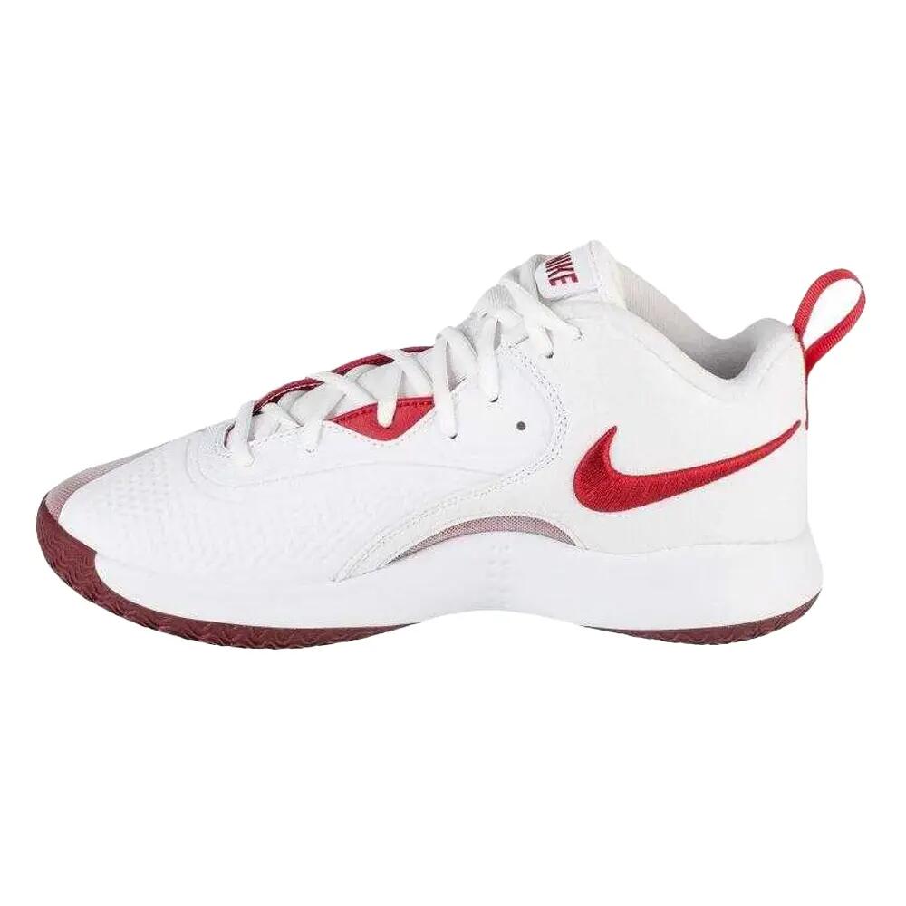 Volwassen uniseks Hyperset 2 Volleybalschoenen (Wit, Rood) 2/4