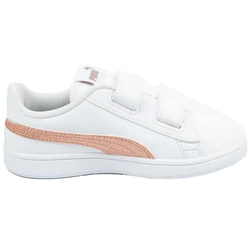 Baskets SMASH Enfant (Blanc) 4/4
