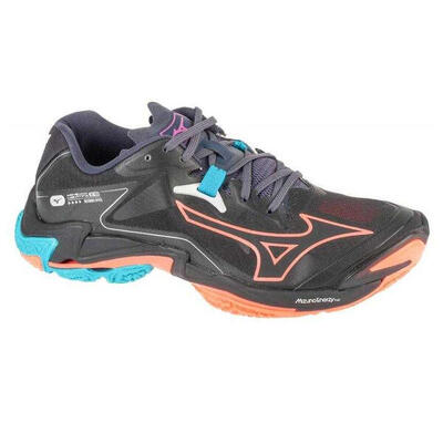 Heren wave lightning z8 volleybalschoenen (zwart)