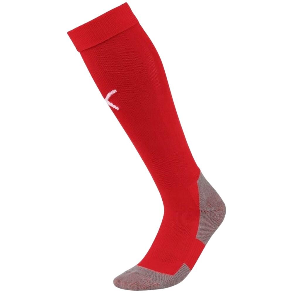 Mens Liga Core Football Socks (Red/White)