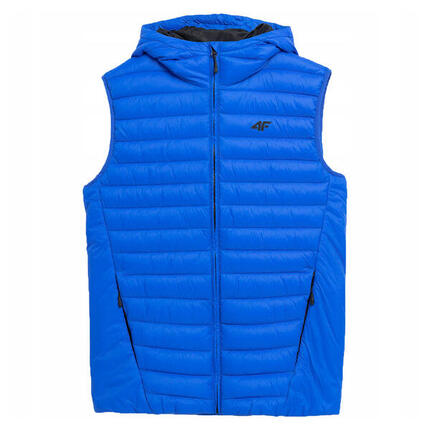 Veste Sans Manches Style Logo M063 Homme (Bleu)