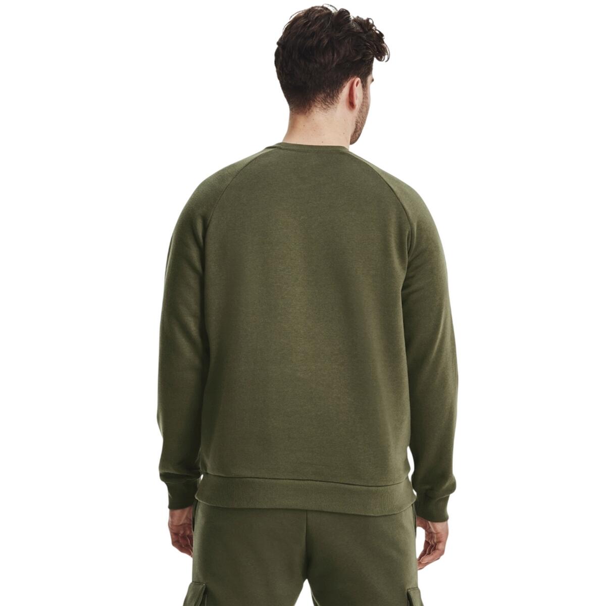 Sweatshirt Rundhalsausschnitt für Herren Grün 4/6