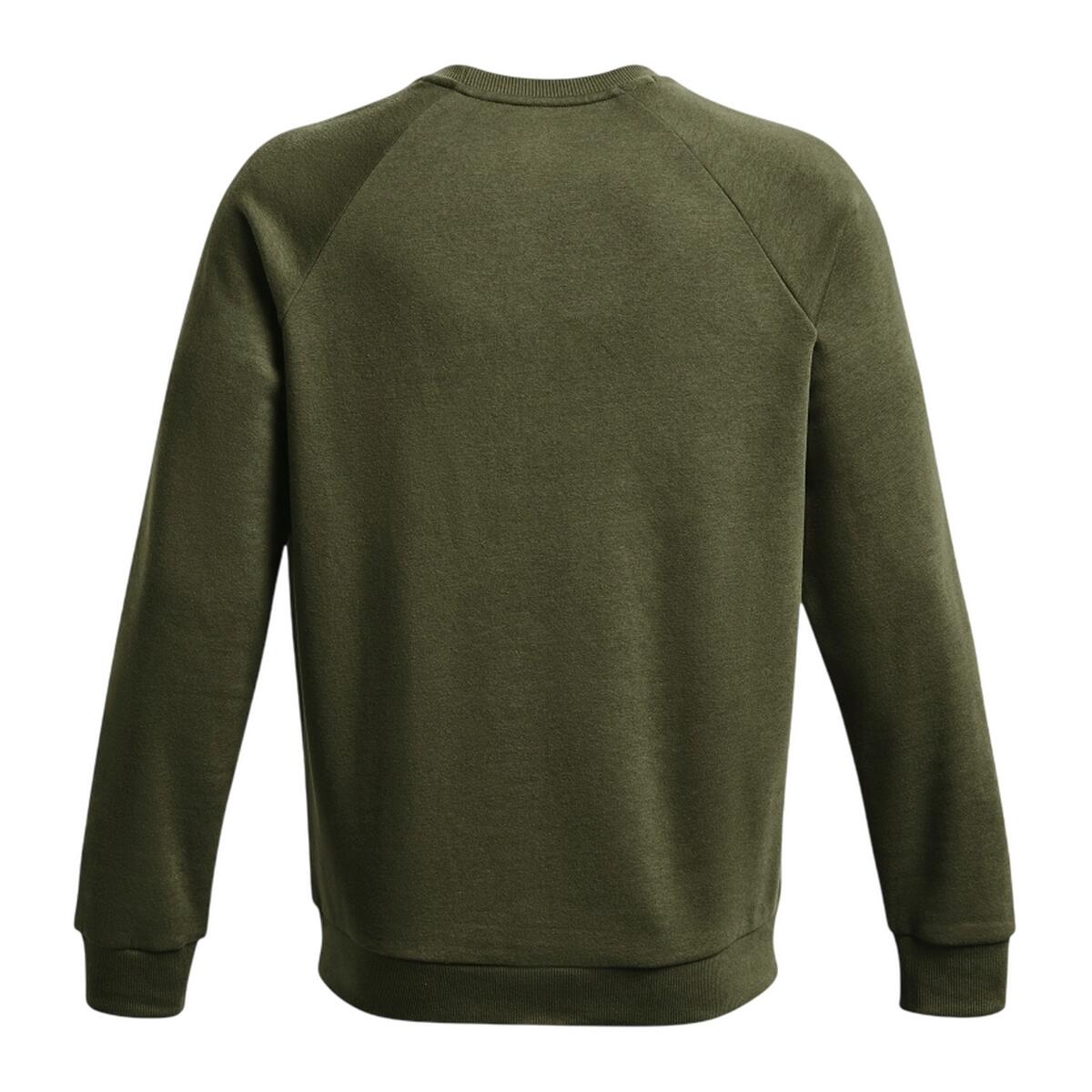 Sweatshirt Rundhalsausschnitt für Herren Grün 3/6