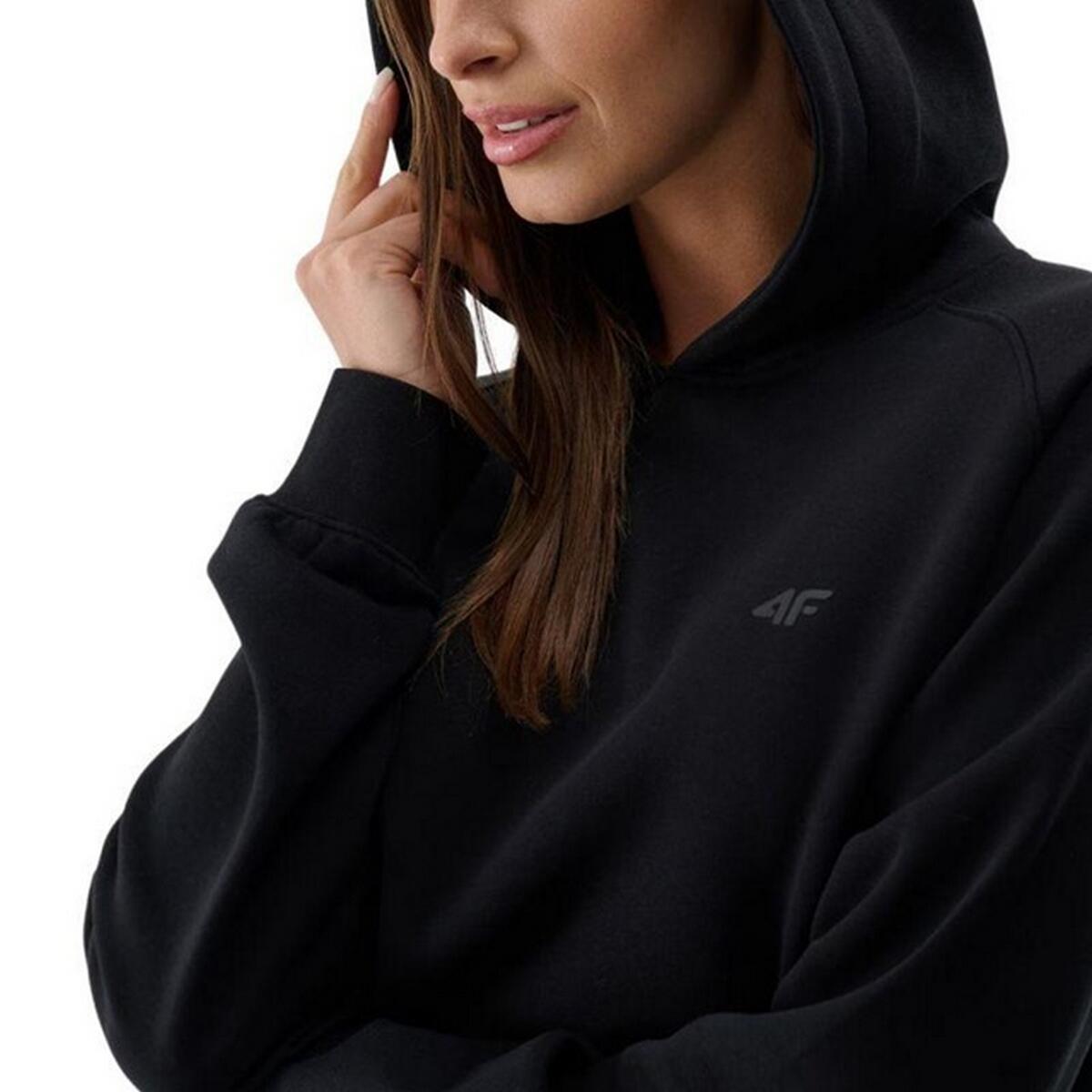 Sweat À Capuche WMM00TSWSF1764 Femme (Noir) 4/5