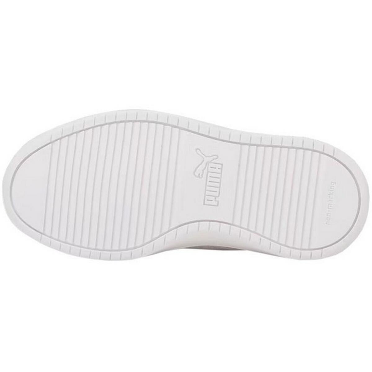 Scarpe Sportive Finta Pelle Bambini Puma Rickie Ac Ps Bianco 4/7