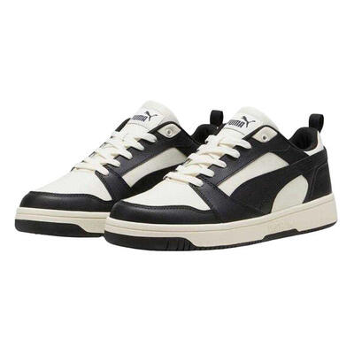 Heren rebound v6 cv laaggesneden trainers (zwart, wit)