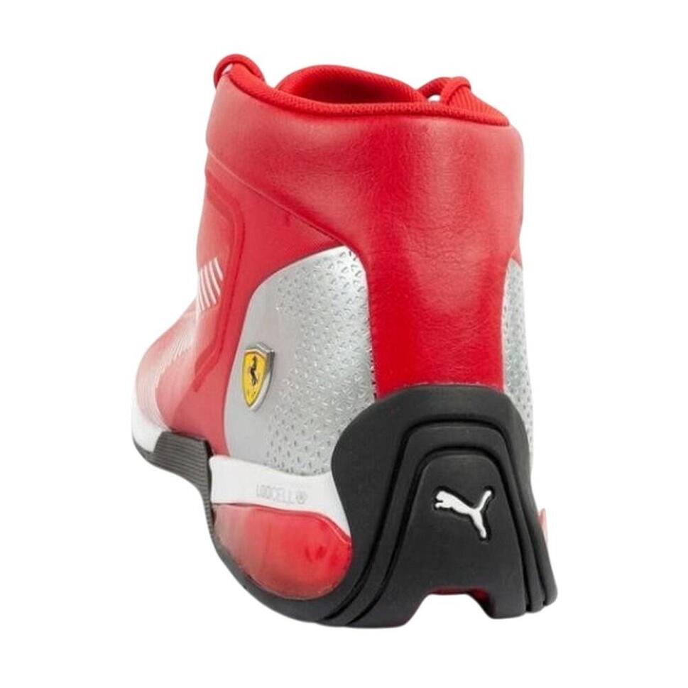 Męskie Buty Sportowe Race Kart CatX Ferrari Z Ekologicznej Skóry O Średnim Kroju