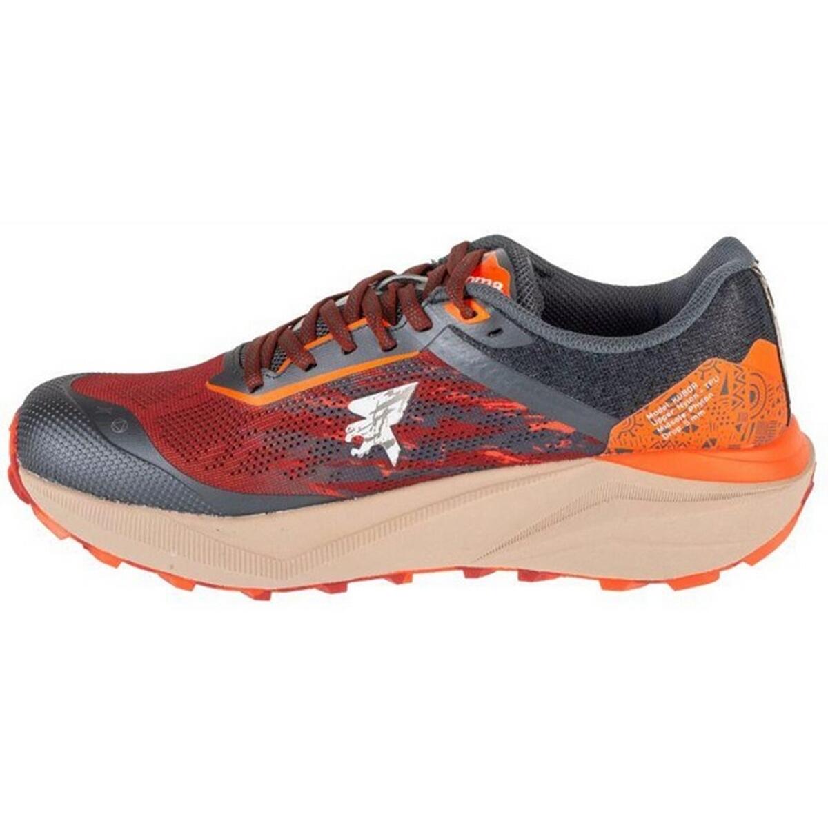 Scarpe Sportive Logo Uomo Joma Kubor Rosso Arancio 2/4