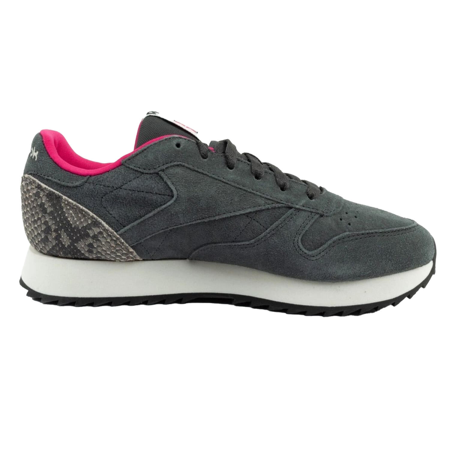 Zapatillas Deportivas de Piel Ecológica Classic Ripple Diseño Piel de Serpiente 4/6