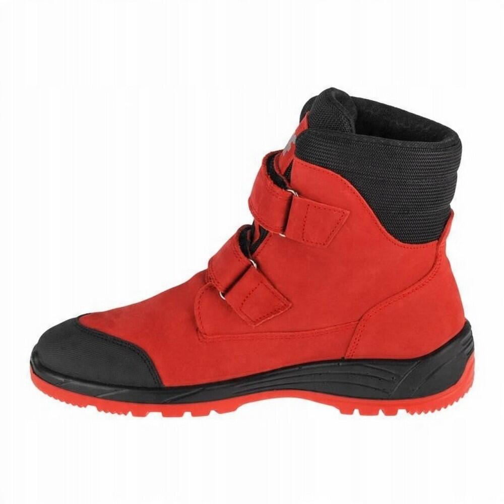 Zapatillas Deportivas de Nobuck HJZ21 para Niños/Niñas Negro, Rojo 2/4