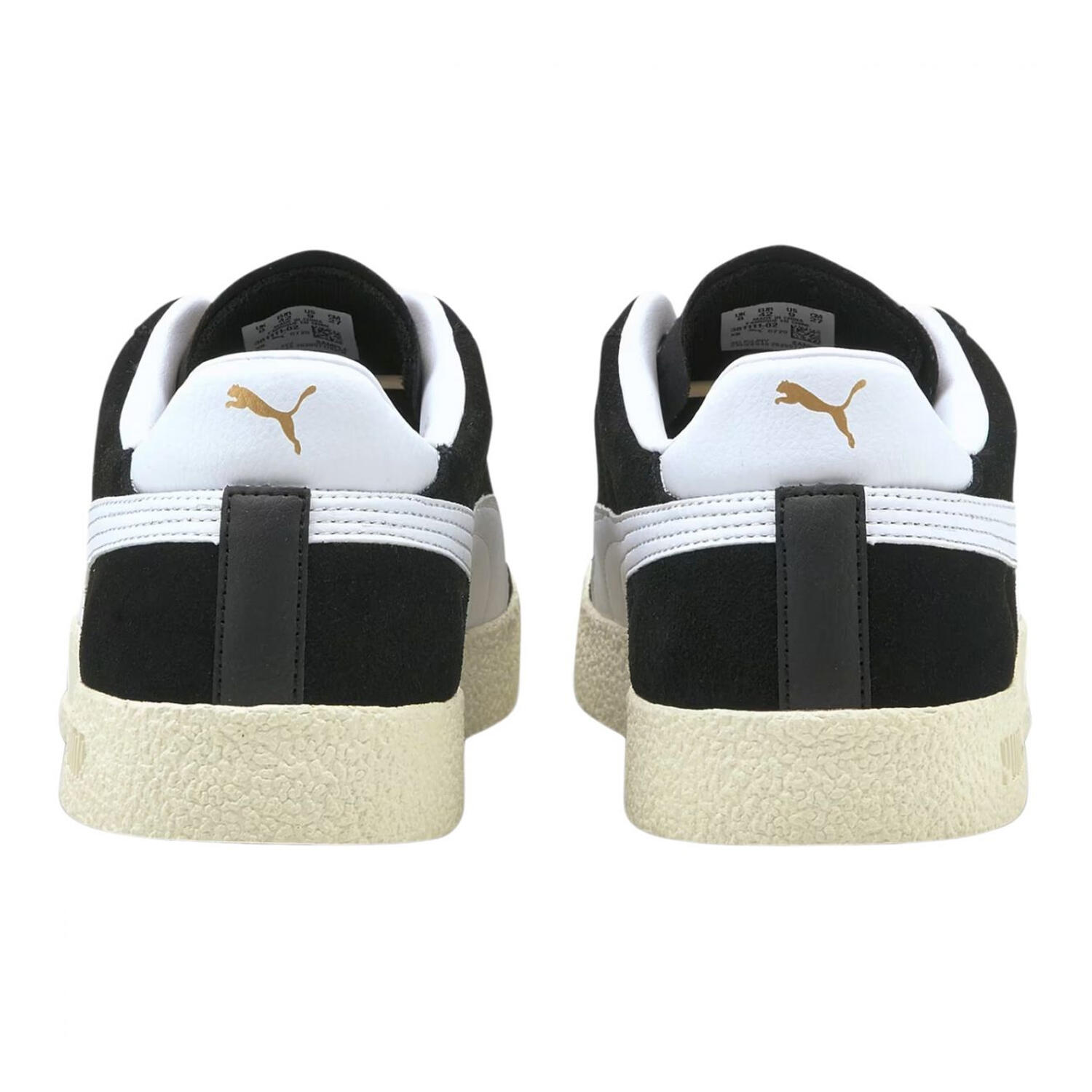 Zapatillas Deportivas de Ante Club para Hombre Blanco, Negro 2/6