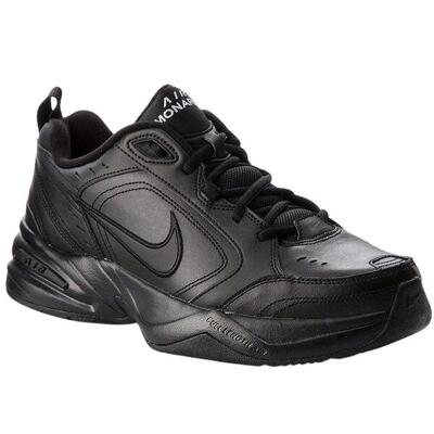 Zapatillas Deportivas de Cuero Air Monarch IV para Hombre Negro