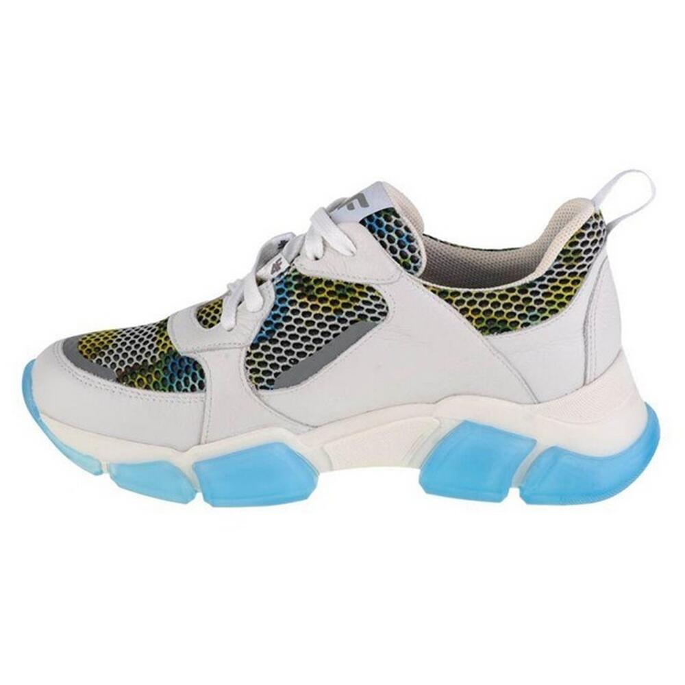 Baskets Femme (Blanc / Bleu) 2/4