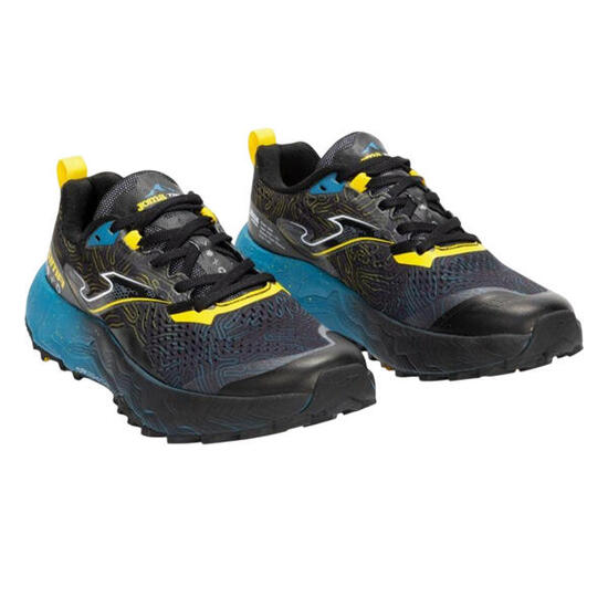 Zapatillas Deportivas Sima para Hombre Negro, Azul