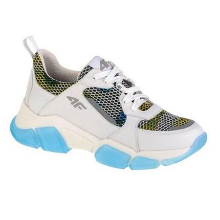 Baskets Femme (Blanc / Bleu)