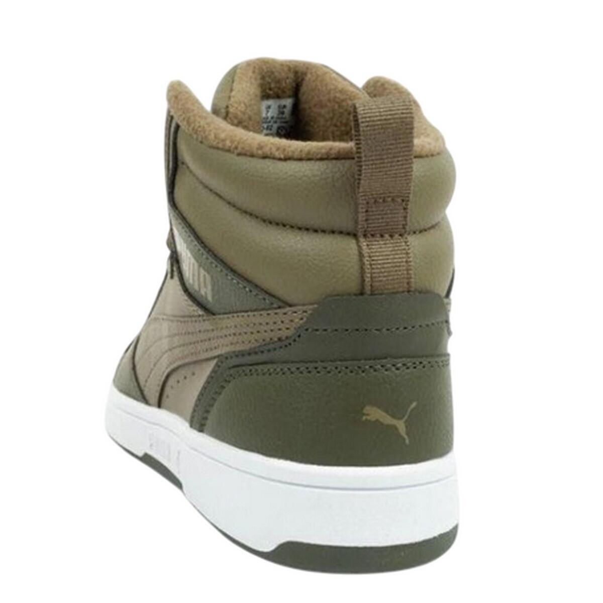 Stiefeletten "Rebound V6", Ökologisches Leder Damen Grün 2/4