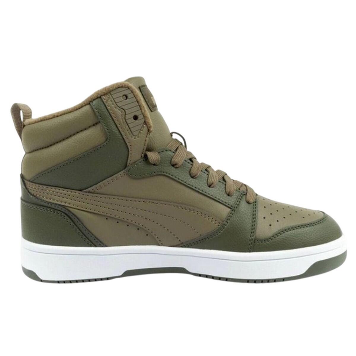 Stiefeletten "Rebound V6", Ökologisches Leder Damen Grün 4/4
