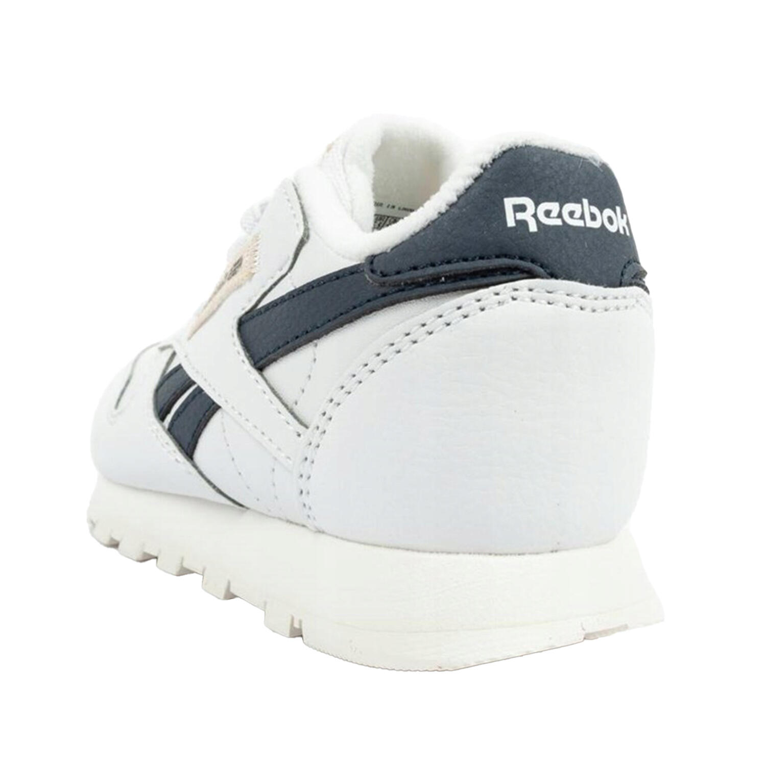 Zapatillas Deportivas de Piel Ecológica para Niños/Niñas Blanco 2/4