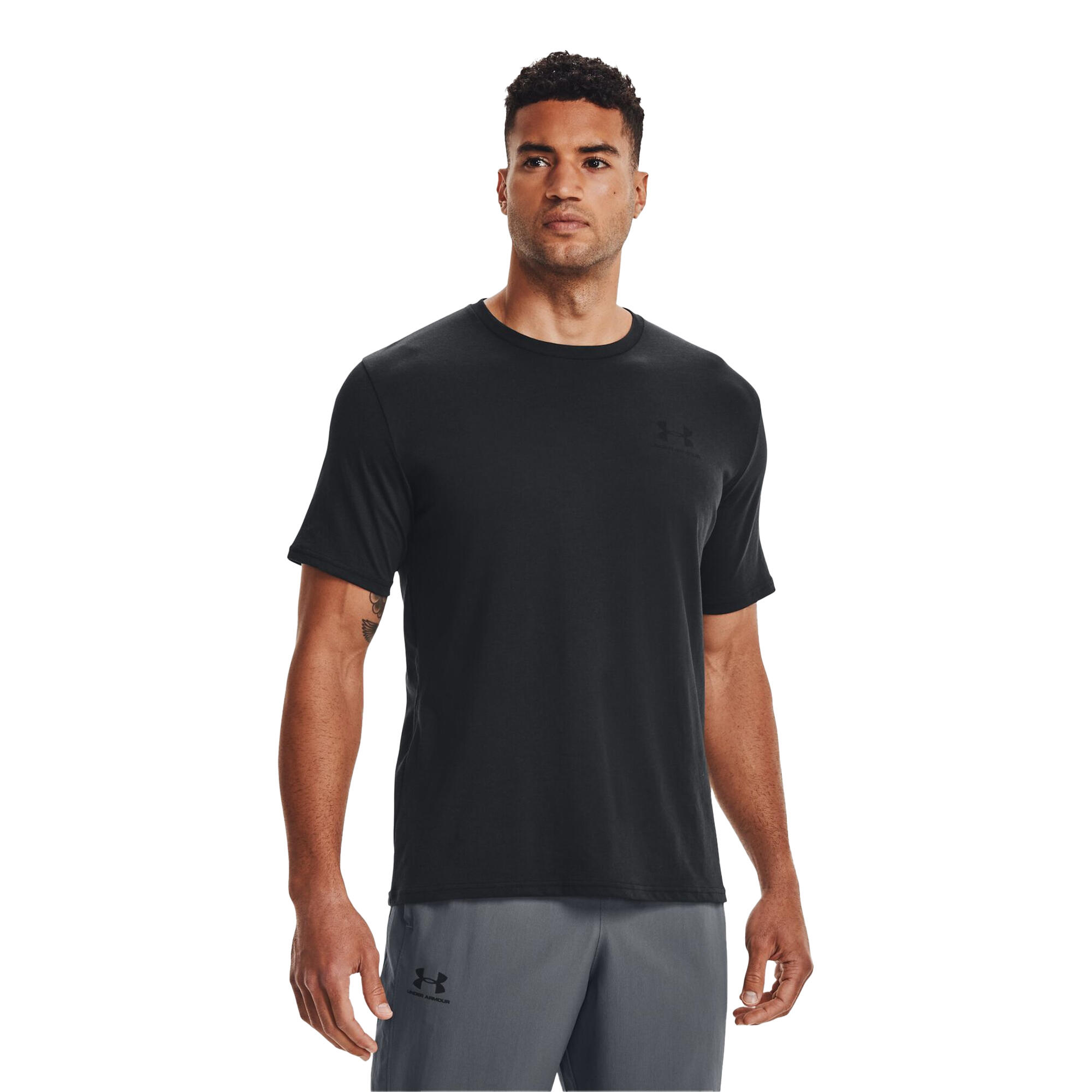 Tricou Drumeții În Natură Under Armour Sportstyle Logo Bărbați