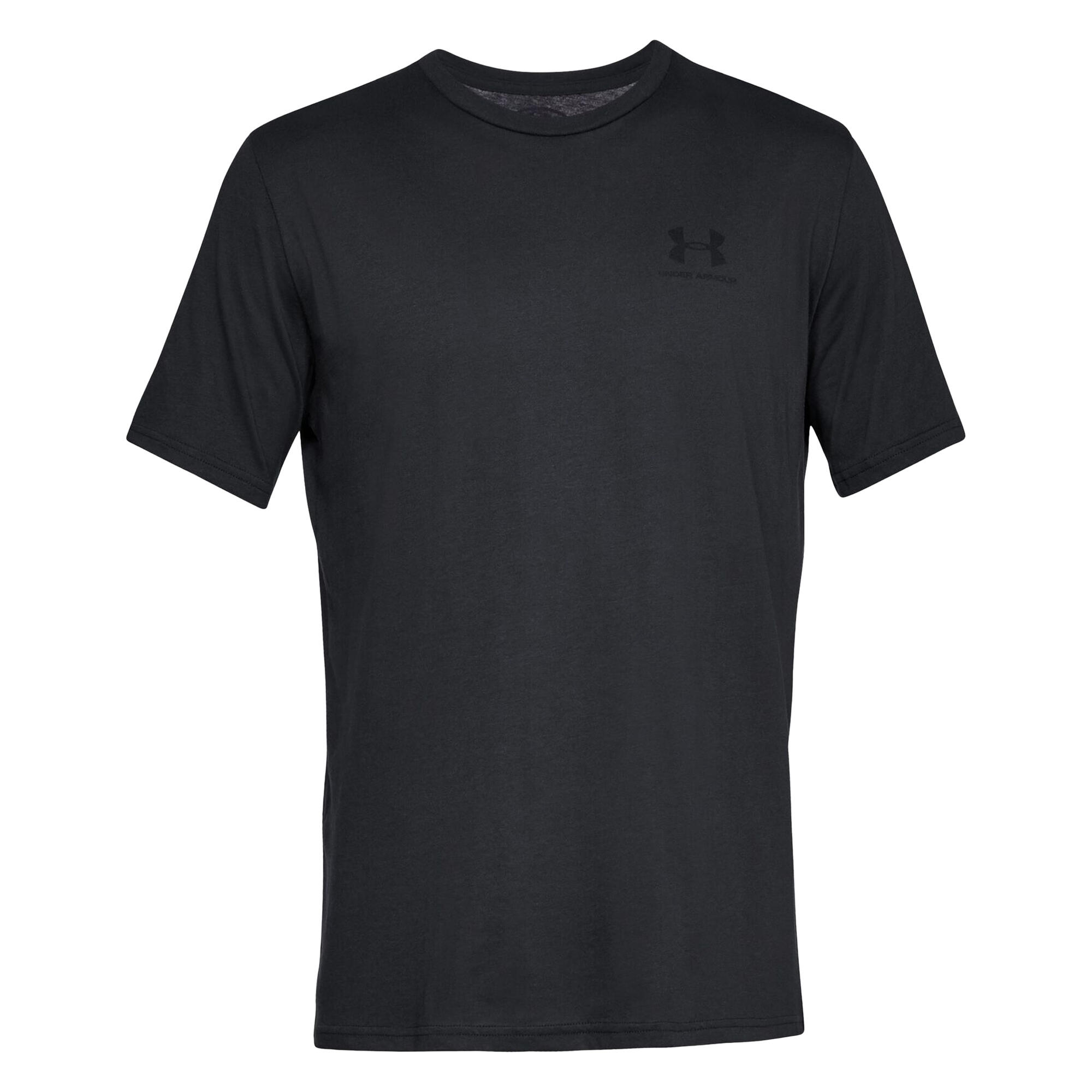 Under Armour - Tshirt Sportstyle Homme (noir) - T-shirt Manches Courtes - Noir - Decathlon