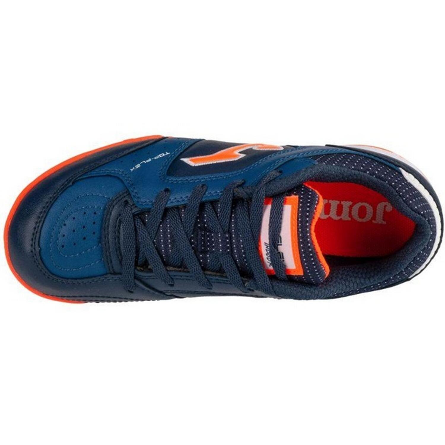 Scarpe Da Calcio Per Terreni Artificiali Bambini Joma Top Flex 2433 Blu Navy 3/4