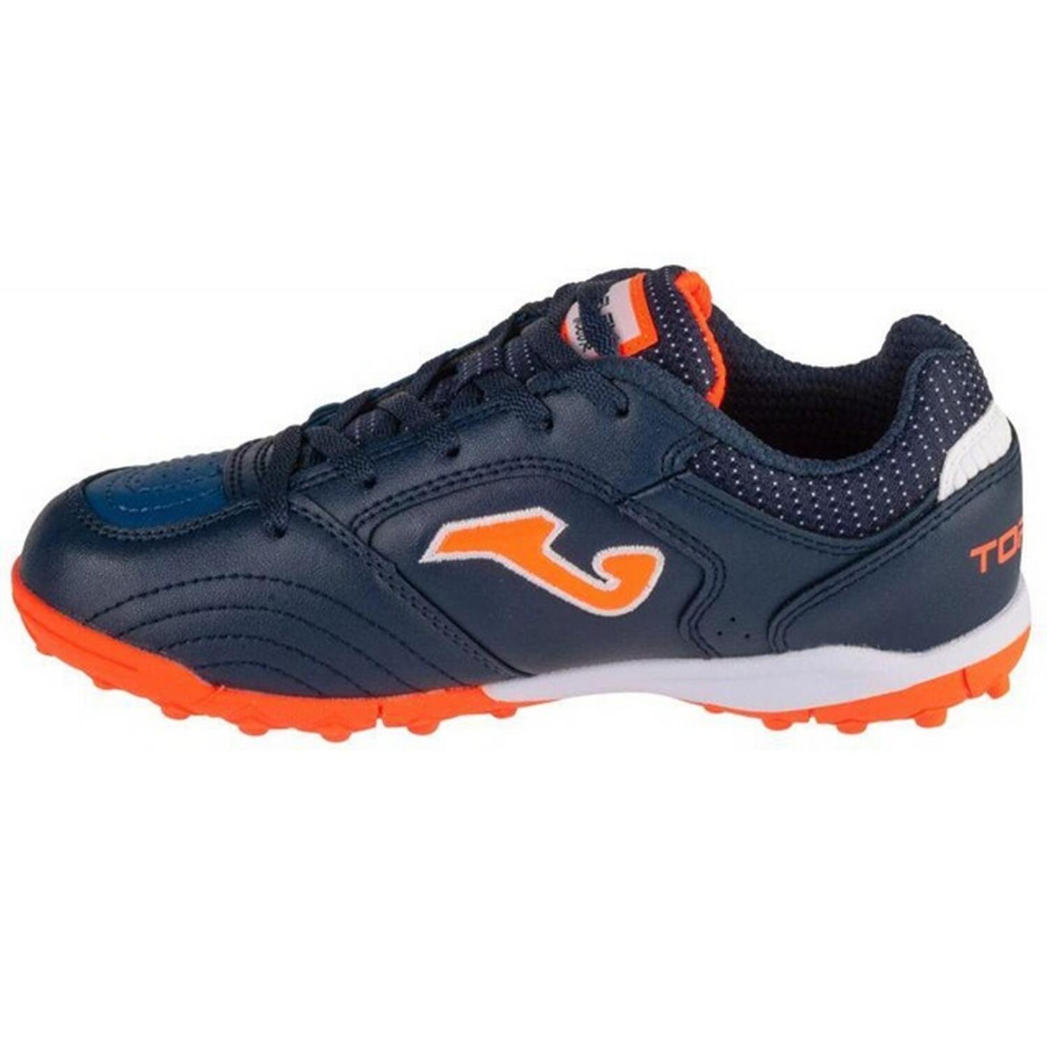 Scarpe Da Calcio Per Terreni Artificiali Bambini Joma Top Flex 2433 Blu Navy 2/4