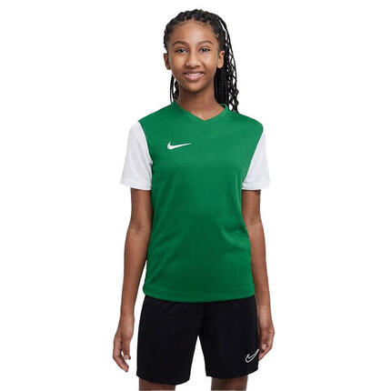 Camiseta Tiempo Premier II de DriFIT para Niños/Niñas Blanco, Negro