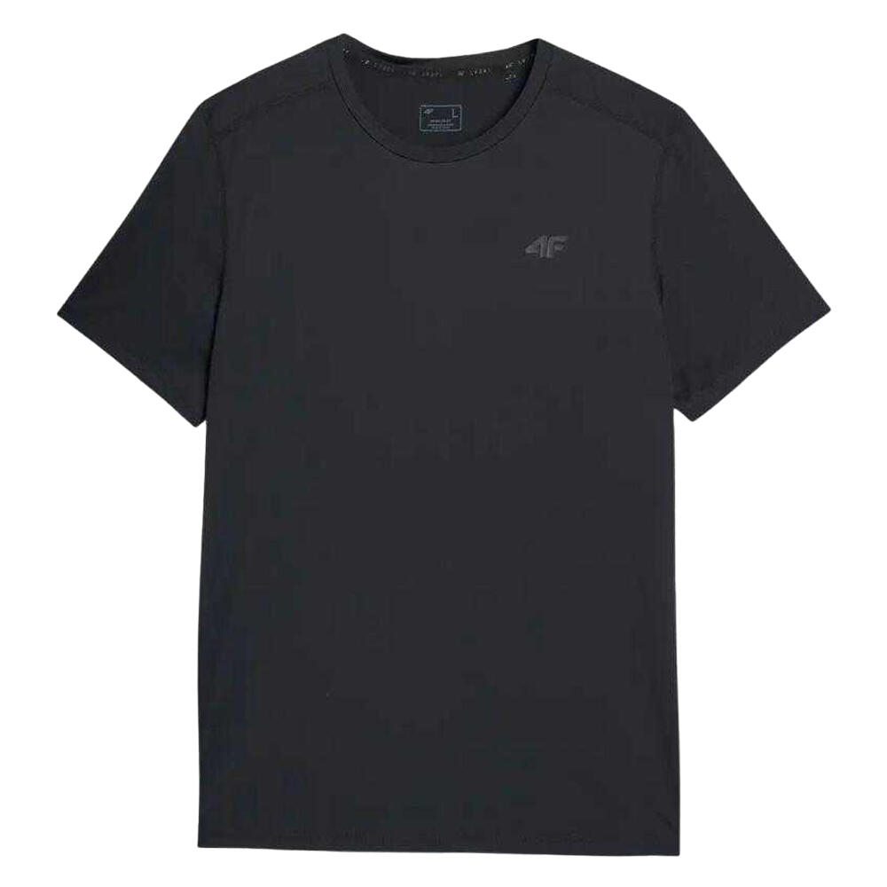 Tshirt Motif/style Logo Homme (Noir) 2/4