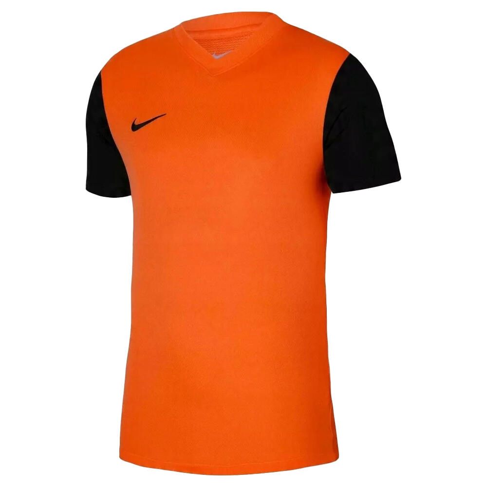 Childrens/Kids Tiempo Premier II DriFIT TShirt (Orange/Black)