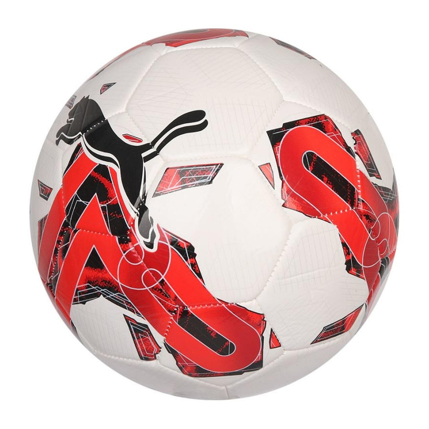 Puma Orbita 5 Hyb Fußballschuhe Herren Größe 4 Rot/Weiß 3/3