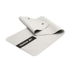 Tapis De Yoga Style Logo (Gris / Argenté)