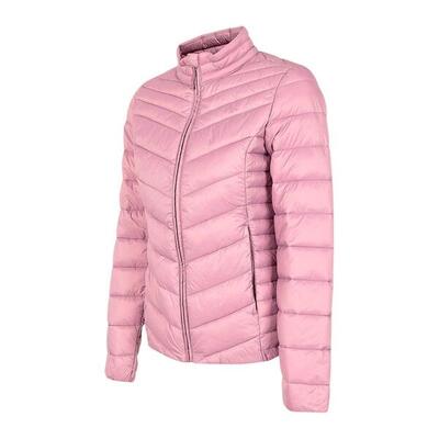 Dames h4z22 gewatteerde jas (grijs)