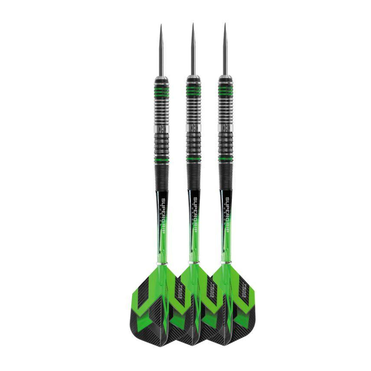 Dardos Veridian com ponta de aço (Conjunto de 3) (Preto / Verde) 4/4