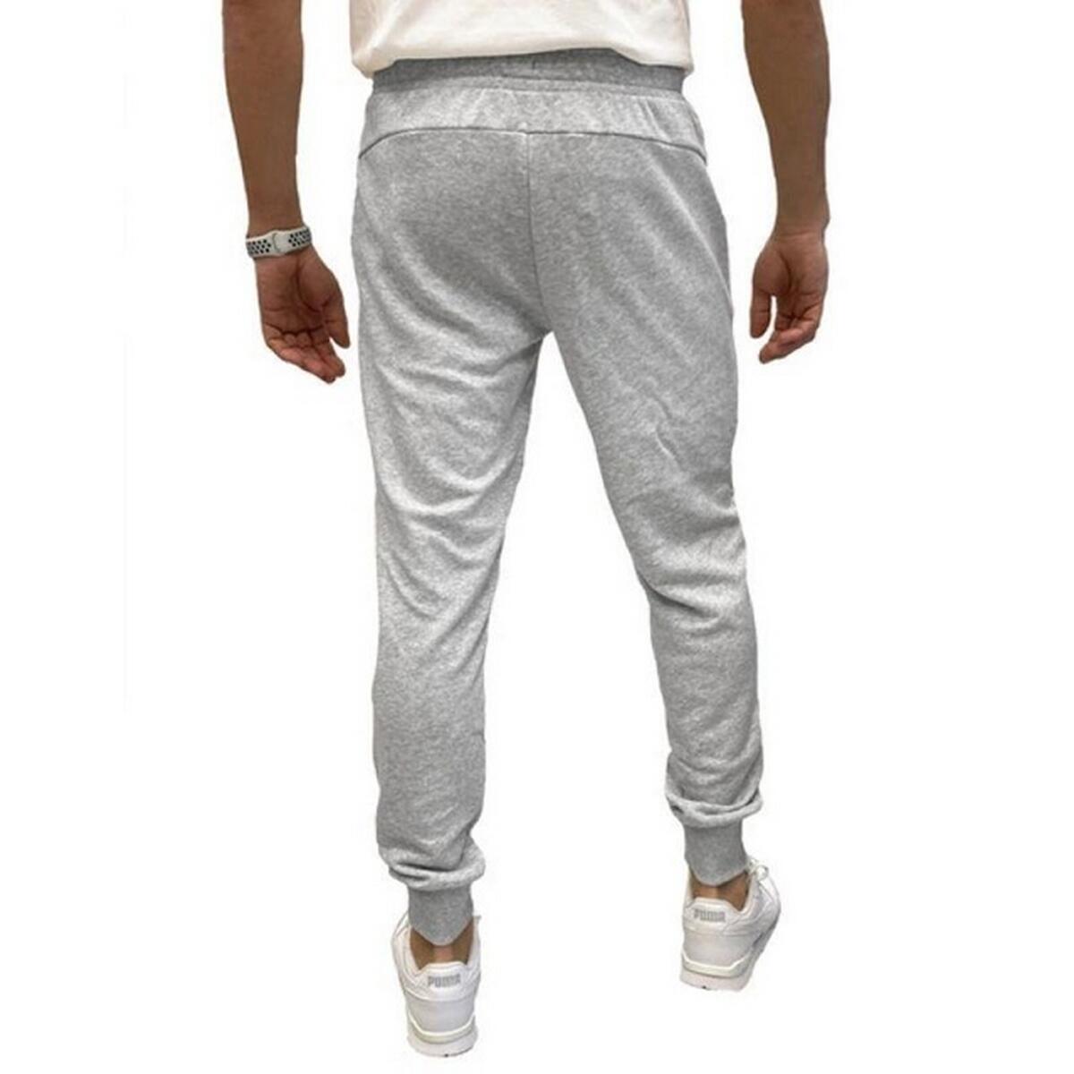 Heren ESS Logo Joggingbroek (Grijs) 2/5