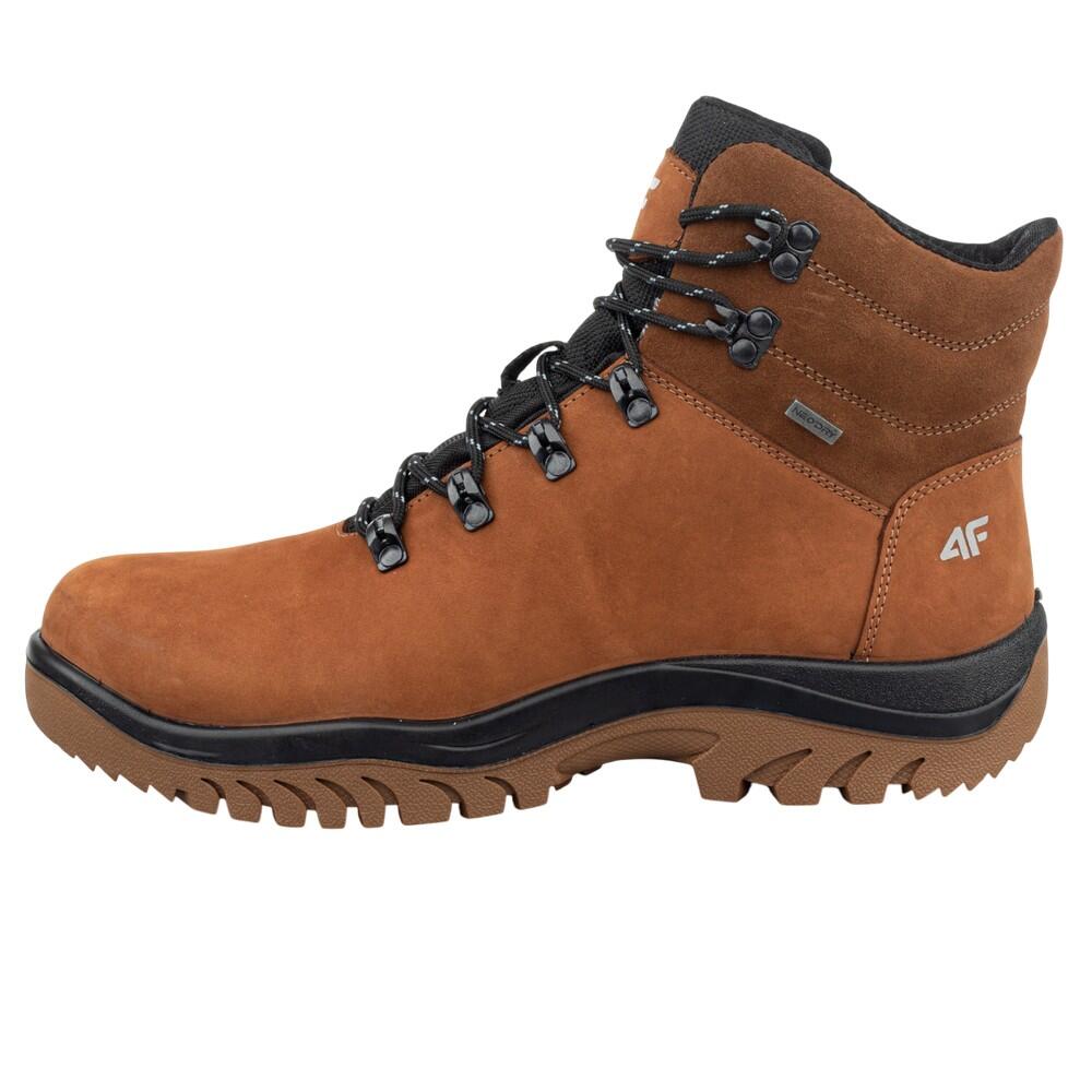 Botas de Senderismo/Botas de Montaña de Cuero H255 para Hombre Marrón 3/6