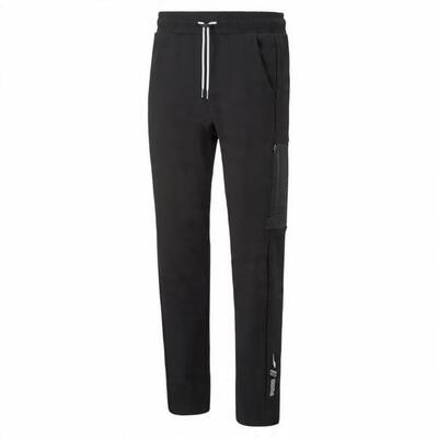 Heren cargo joggingbroek (zwart)
