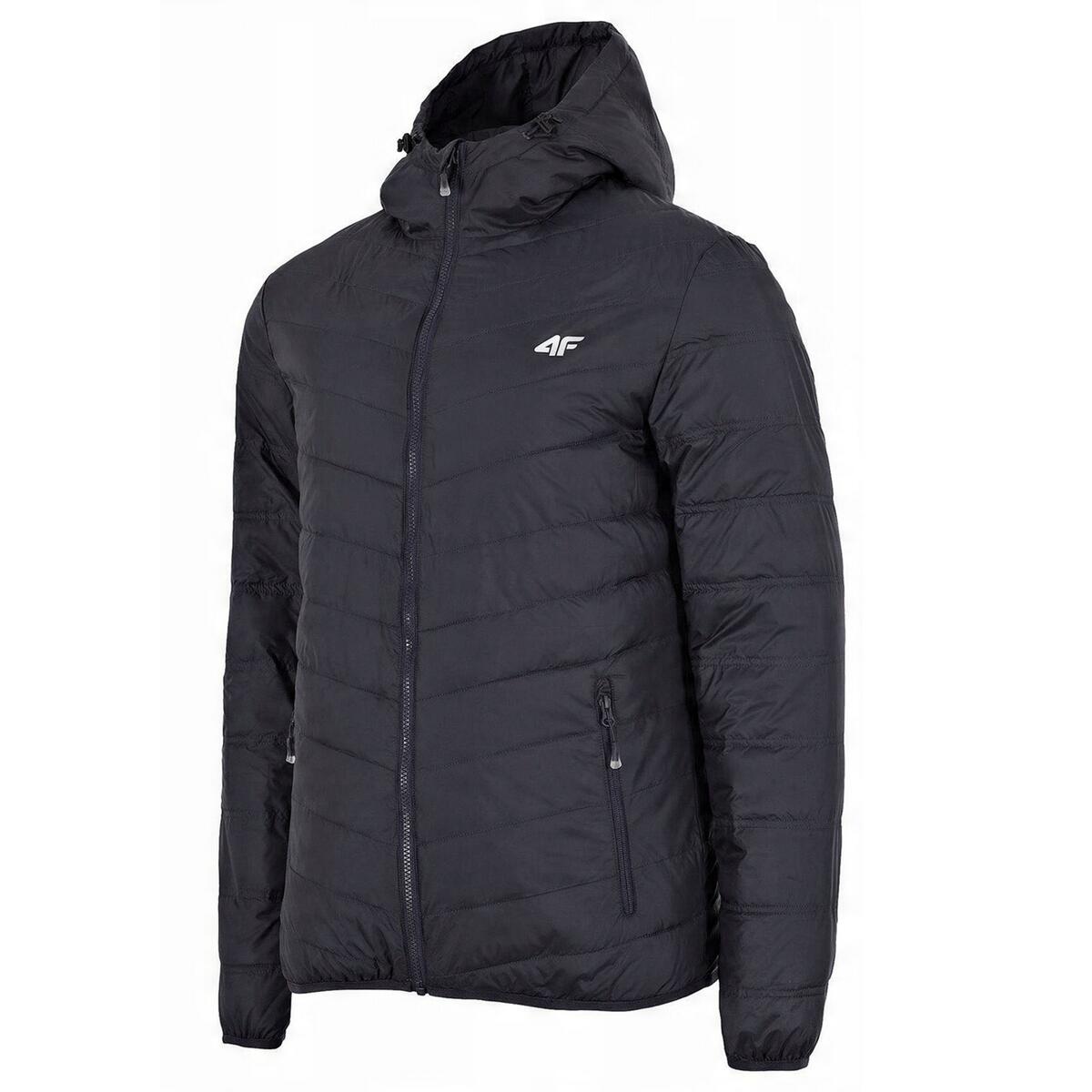 Heren M434 Synthetisch donsjack (Bruin/zwart) 3/4