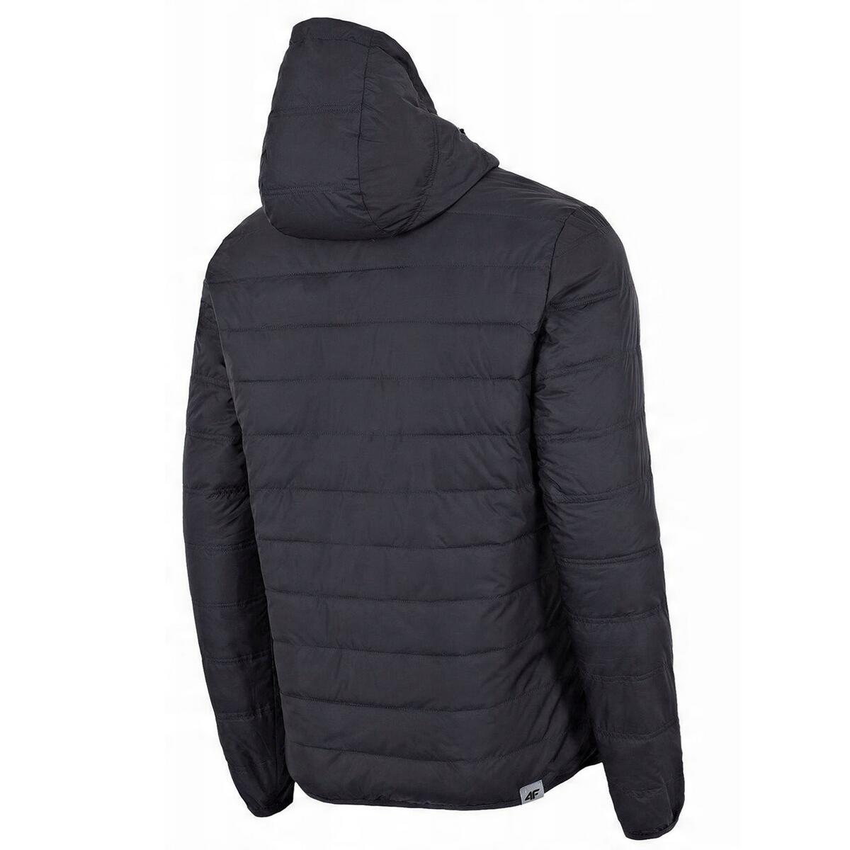Heren M434 Synthetisch donsjack (Bruin/zwart) 2/4