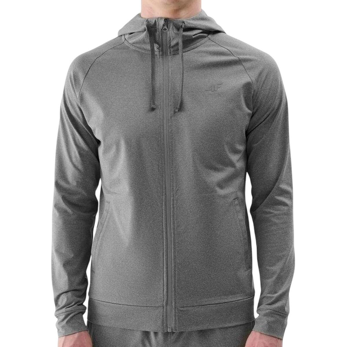 Sudadera con Cremallera WSS25TFSWM512 para Hombre Gris 2/4