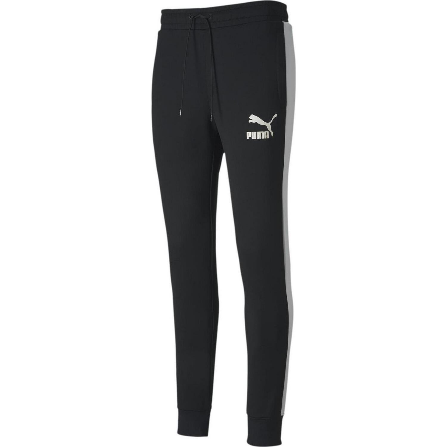 Pantaloni De Alergare Drumeții În Natură Puma Iconic Bărbați